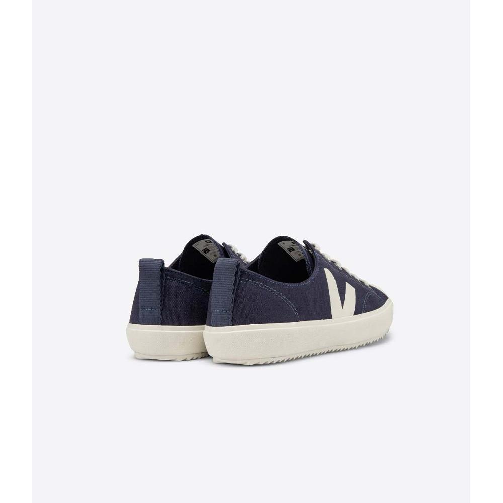 Veja NOVA CANVAS Men's Shoes Blue | NZ 247MQZ